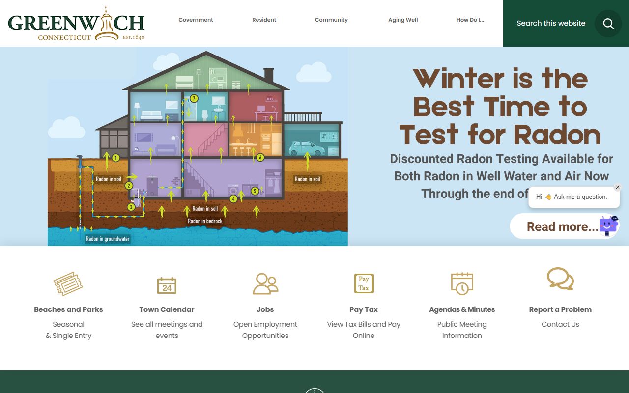 Greenwich Connecticut recent bookings records screenshot