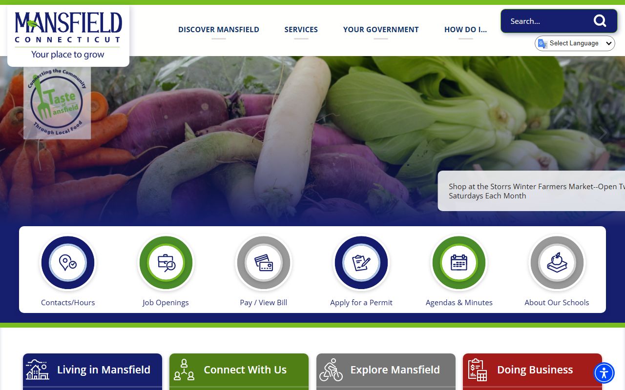 Mansfield Connecticut recent bookings records screenshot