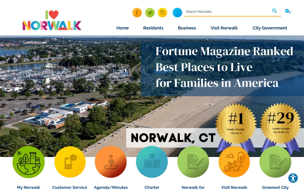 Norwalk Connecticut recent bookings records screenshot